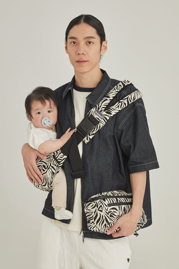 グスケット365抱っこ紐Plus【抱っこ紐+バッグ】ゼブラ – GOOSEKET.JP