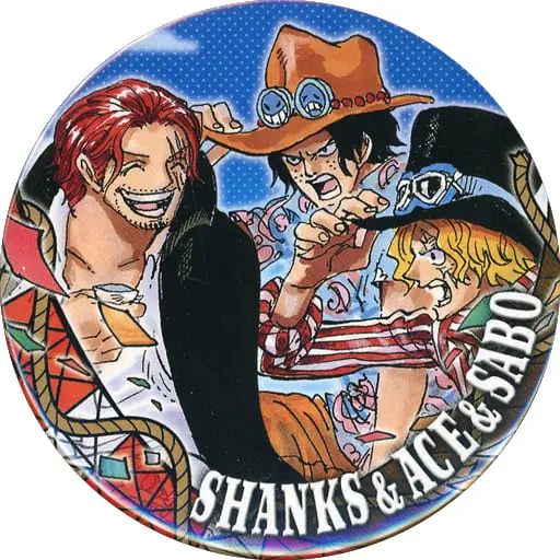ONE PIECE - Badge - Tokyo One Piece Tower Limited - Shanks & Ace