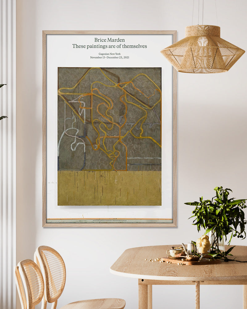 Askew（2013-21）ポスター【Brice Marden│ブライス・マーデン】（98.7