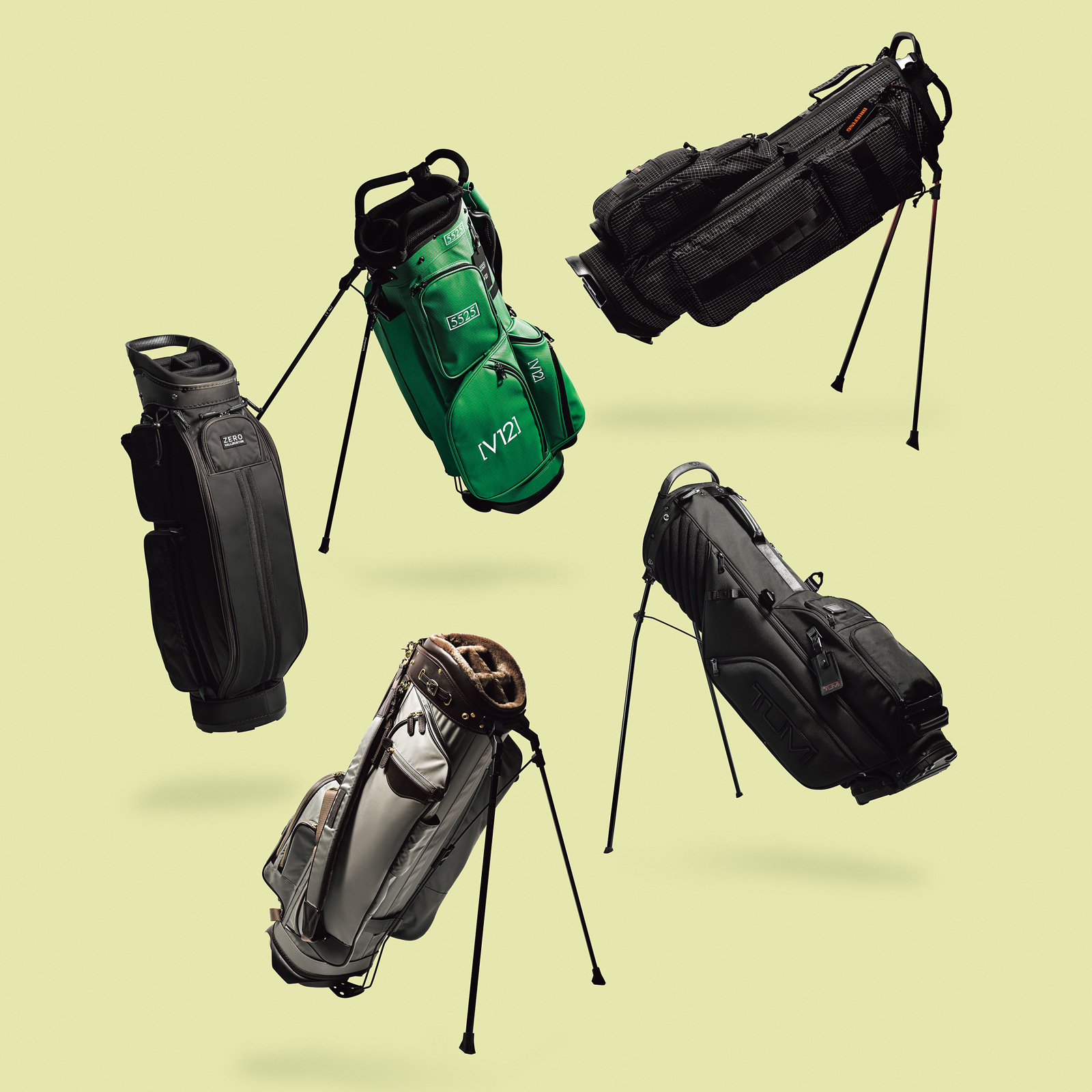 ブリーフィングゴルフ、TUMI…最先端の軽量キャディバッグ5選 | GOETHE