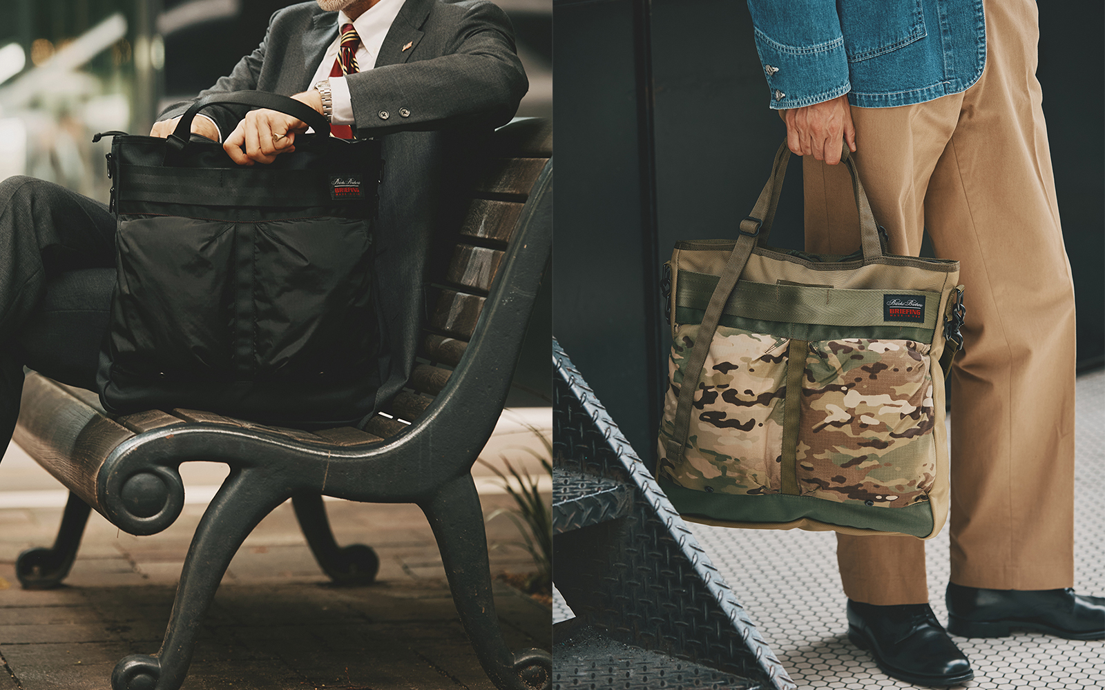 ブルックス ブラザーズ × ブリーフィング、オンオフで使える3WAY