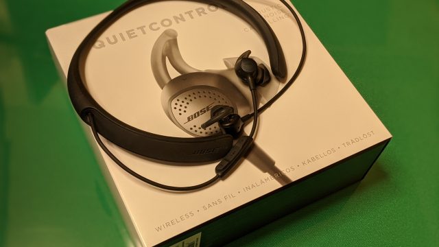 Bose QuietControl 30 ワイヤレスイヤホン ノイズキャンセル
