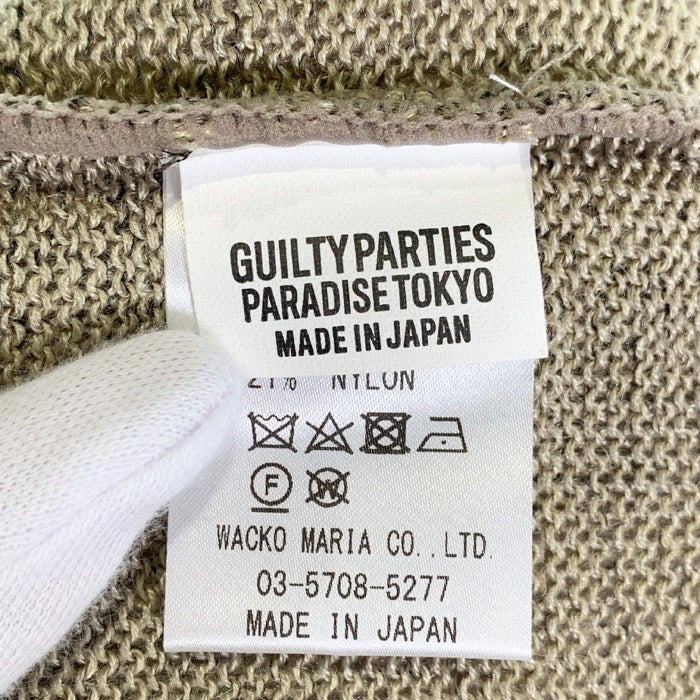 WACKO MARIA ワコマリア 24AW MOHAIR CREW NECK SWEATER モヘア クルー