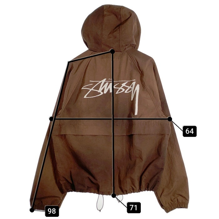 STUSSY ステューシー 22AW Wave Dye Beach Shel Jacket ウェーブダイ