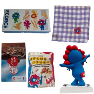 大阪・関西万博土産】リラックマとミャクミャクの夢コラボぬいぐるみ