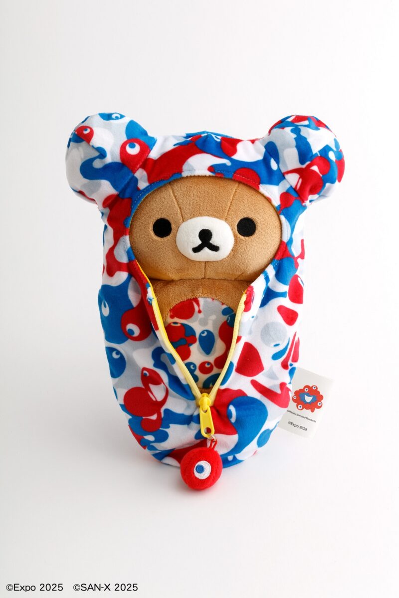 大阪・関西万博土産】リラックマとミャクミャクの夢コラボぬいぐるみ