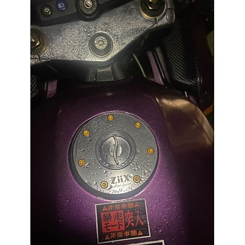 CLEVER LIGHT : ZiiX Tank Cap (KAWASAKI) 7-hole [W-1369-P30251376]