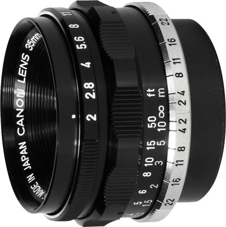 CANON 35mm F2 II - キヤノンカメラミュージアム