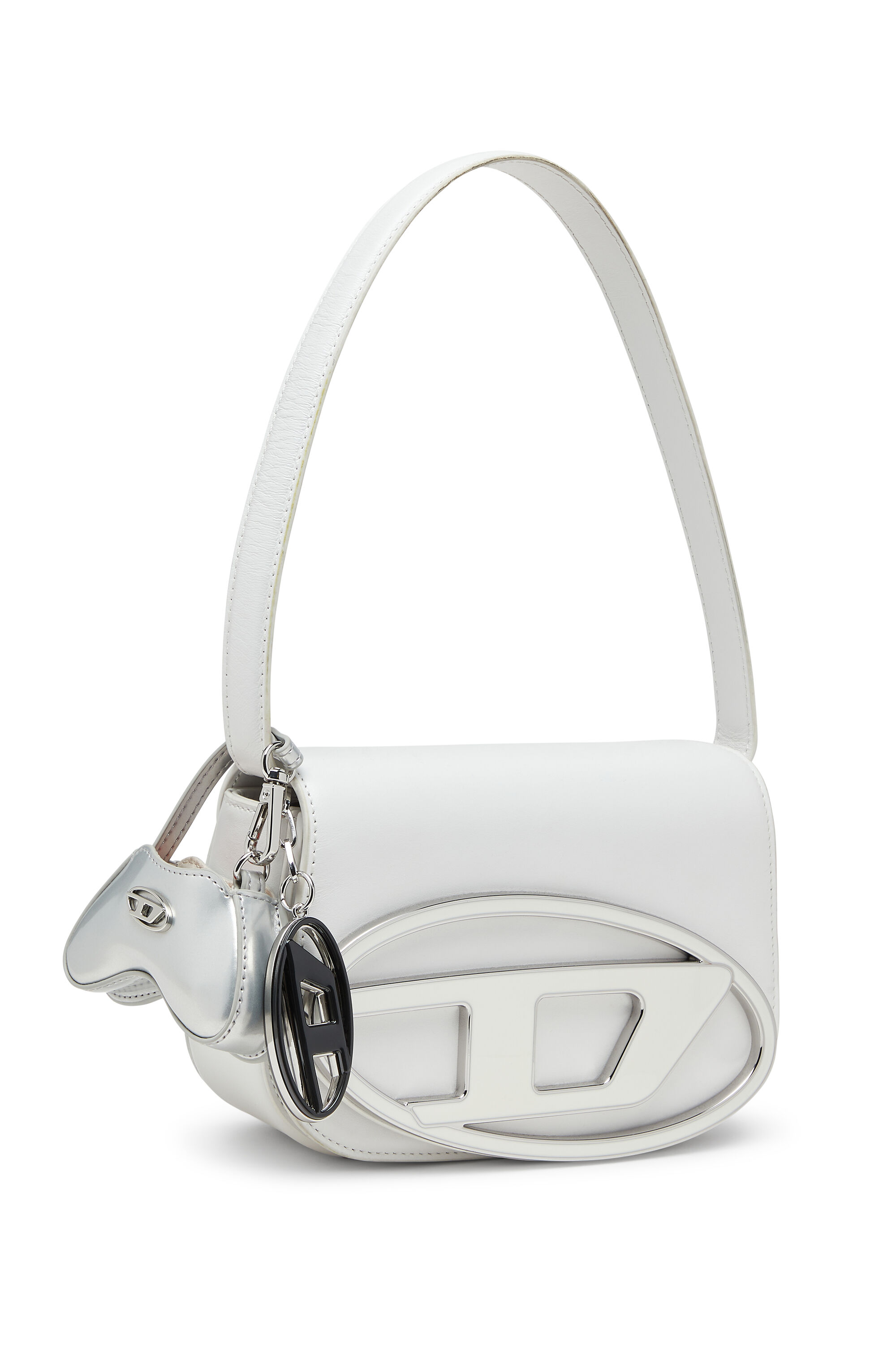 Women's 1DR-Iconic shoulder bag in nappa leather | White | Diesel