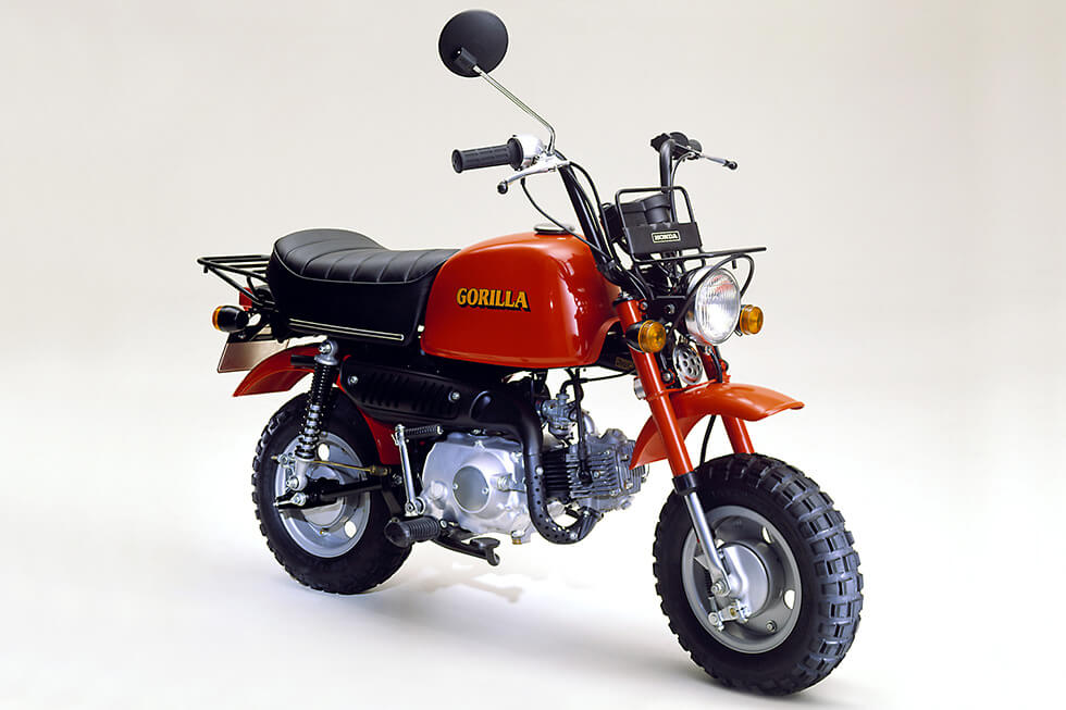 モンキーとともに愛されたロングセラーのレジャーバイク｜Monkey