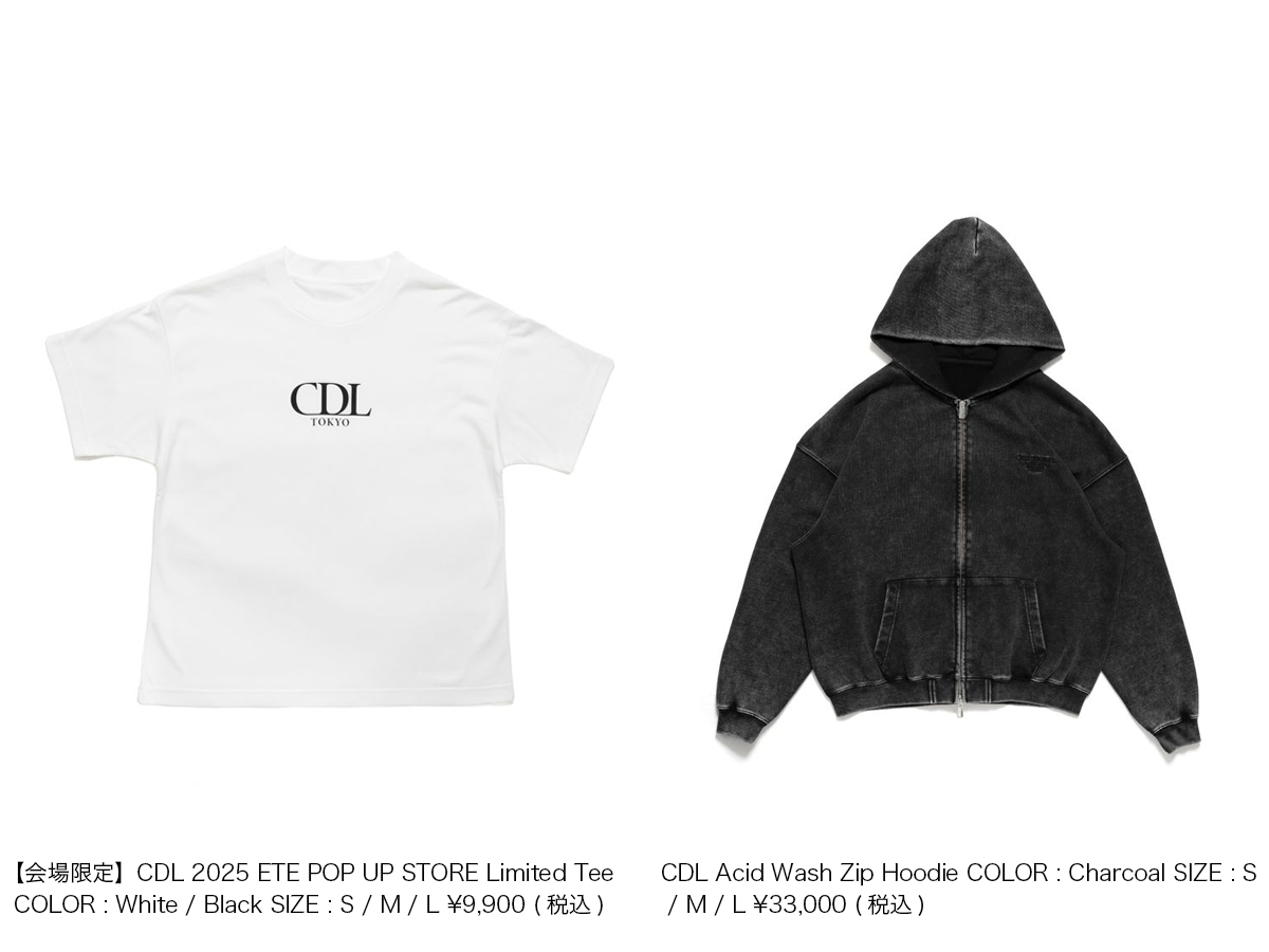 ØMI（登坂広臣）が手がけるCDL TOKYO、今夏のPOP UP STORE開催決定