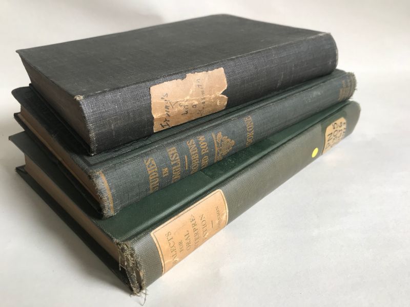 アンティークブック 洋書3冊セット