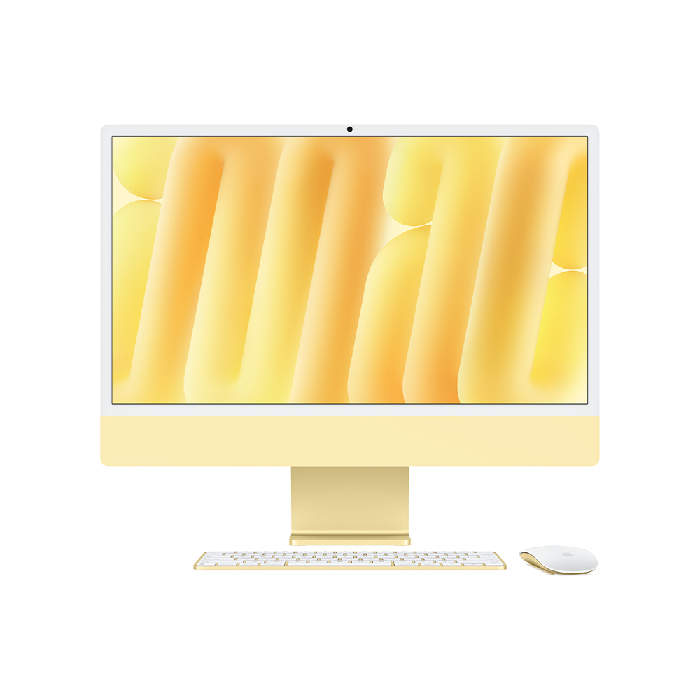 i*u様 iMac 24インチ イエロー Apple M1 チップ メモリ16G イエロー
