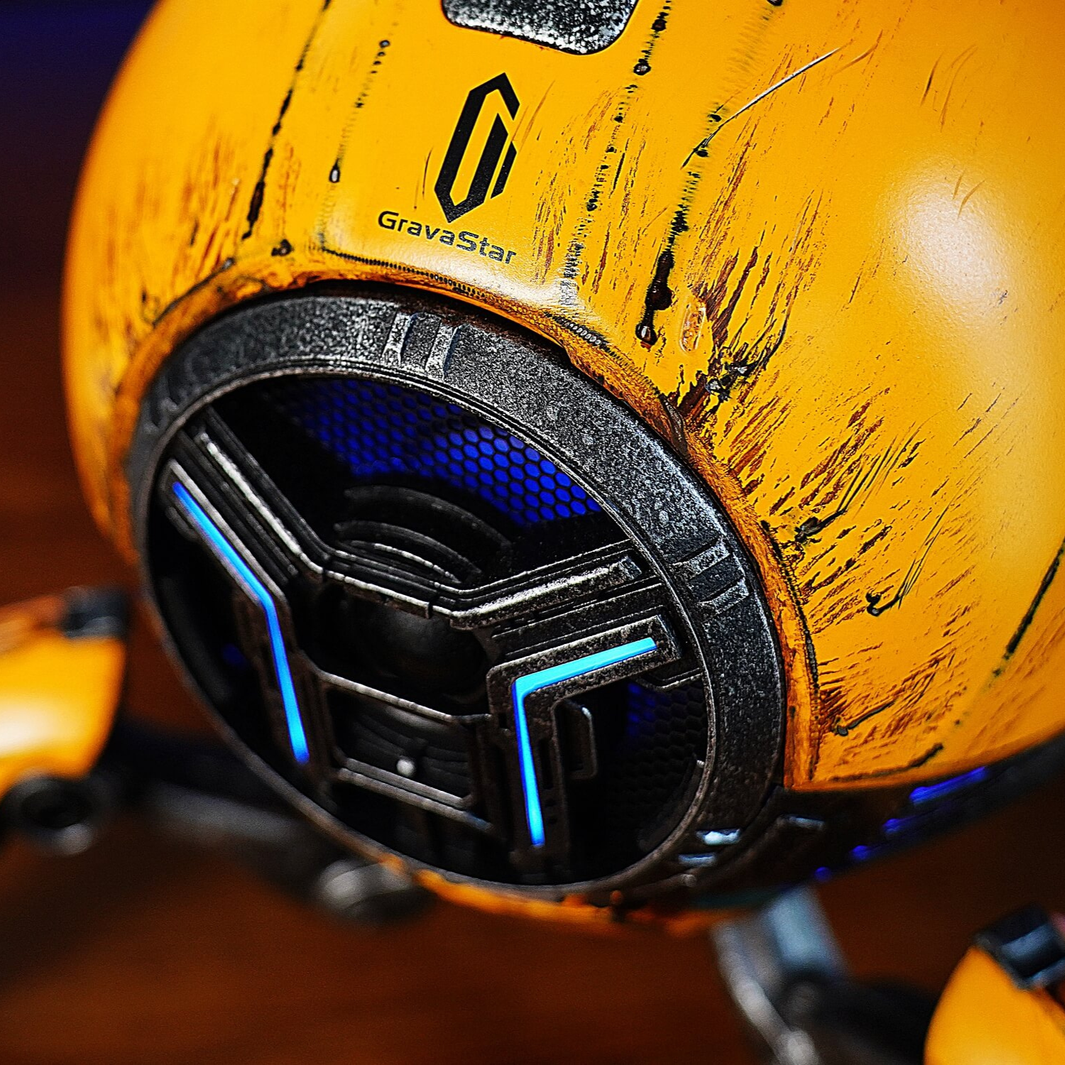 Mars Pro ウォーダメージ イエロー Bluetoothスピーカー | デュアル