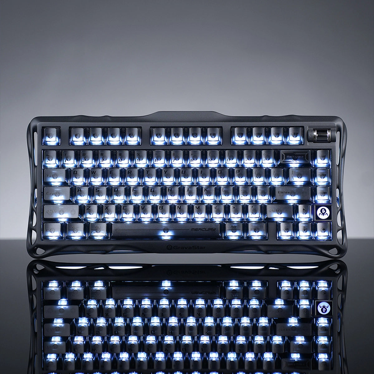 Mercury K1 - Stealth Black | 75%メカニカルキーボード | Stellar