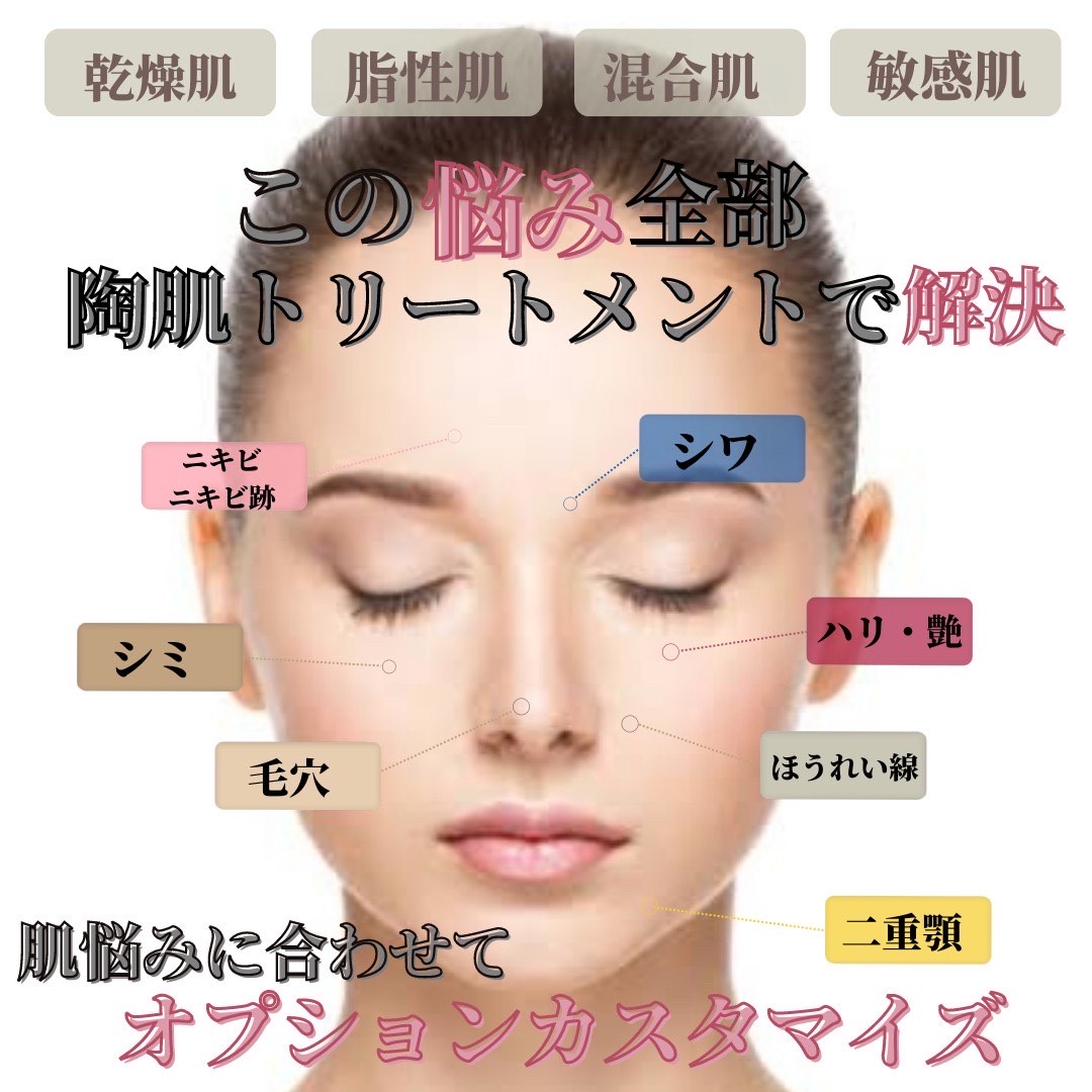 陶肌トリートメントの導入をお考えの方へ | ハーブピーリングで肌質