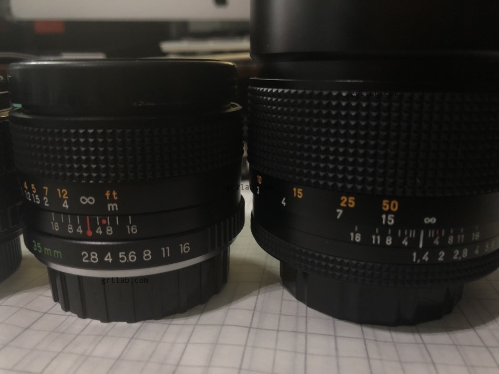 Yashica ML 35mm F2.8 (YC ヤシカ/コンタックス マウント)を購入！分解