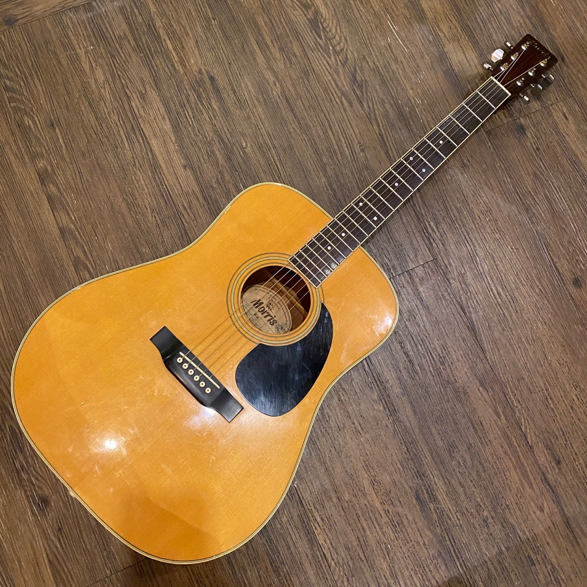 Morris W-20 Acoustic Guitar MIJ Late 1970s Japan – GrunSound