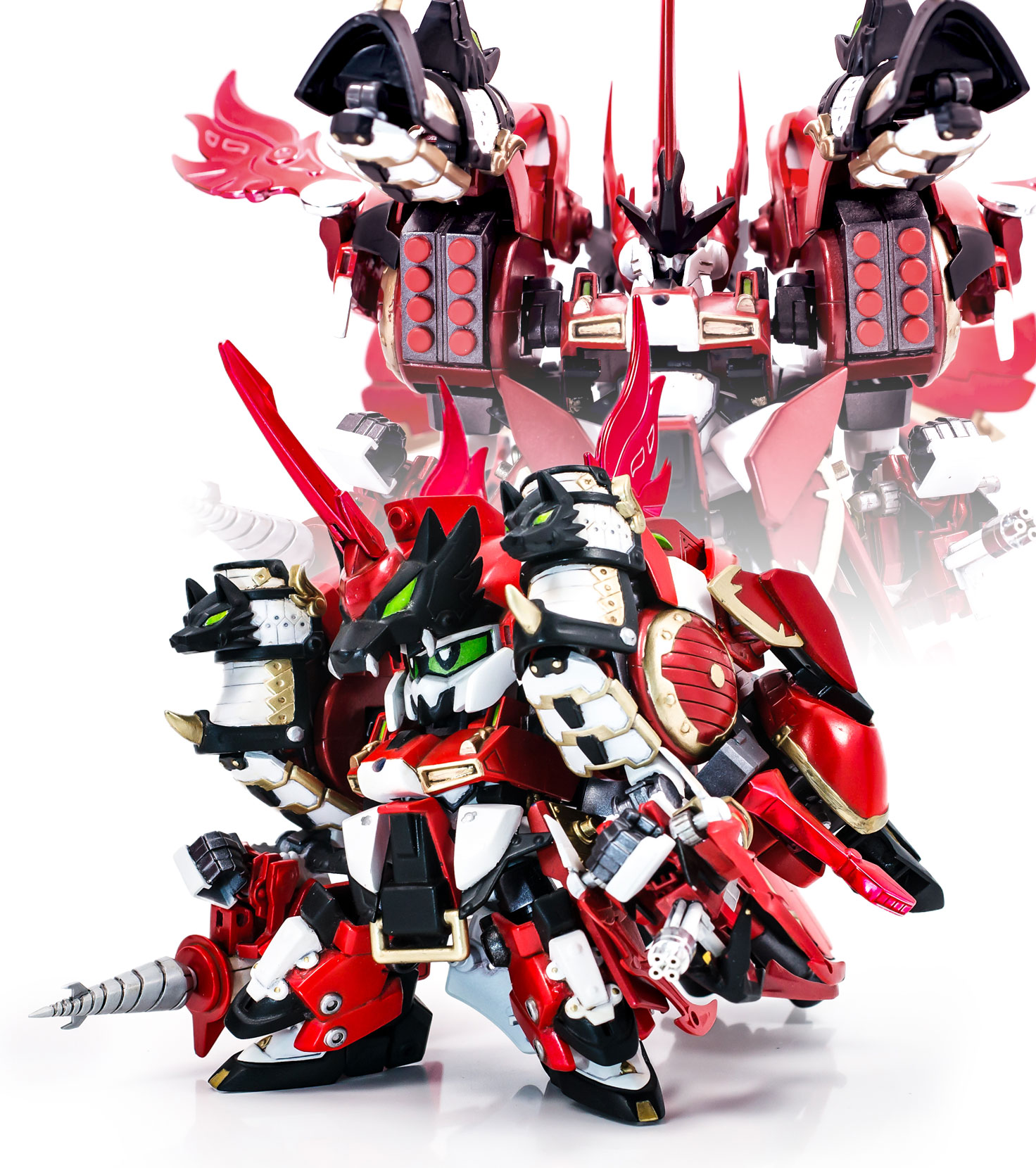 鉄機武者 烈火鋼丸（レッカハガネマル）｜シノブさんのガンプラ作品