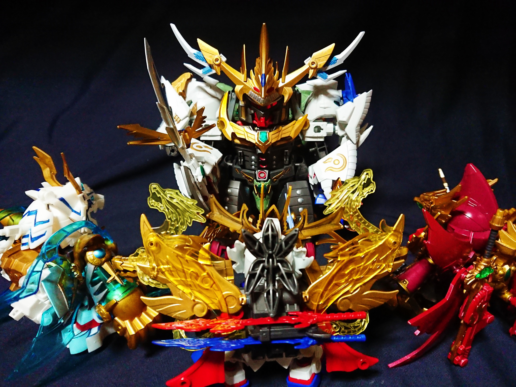 ☆8 三国伝 戦神決闘編 戦神合身シュウガンダム 他2点