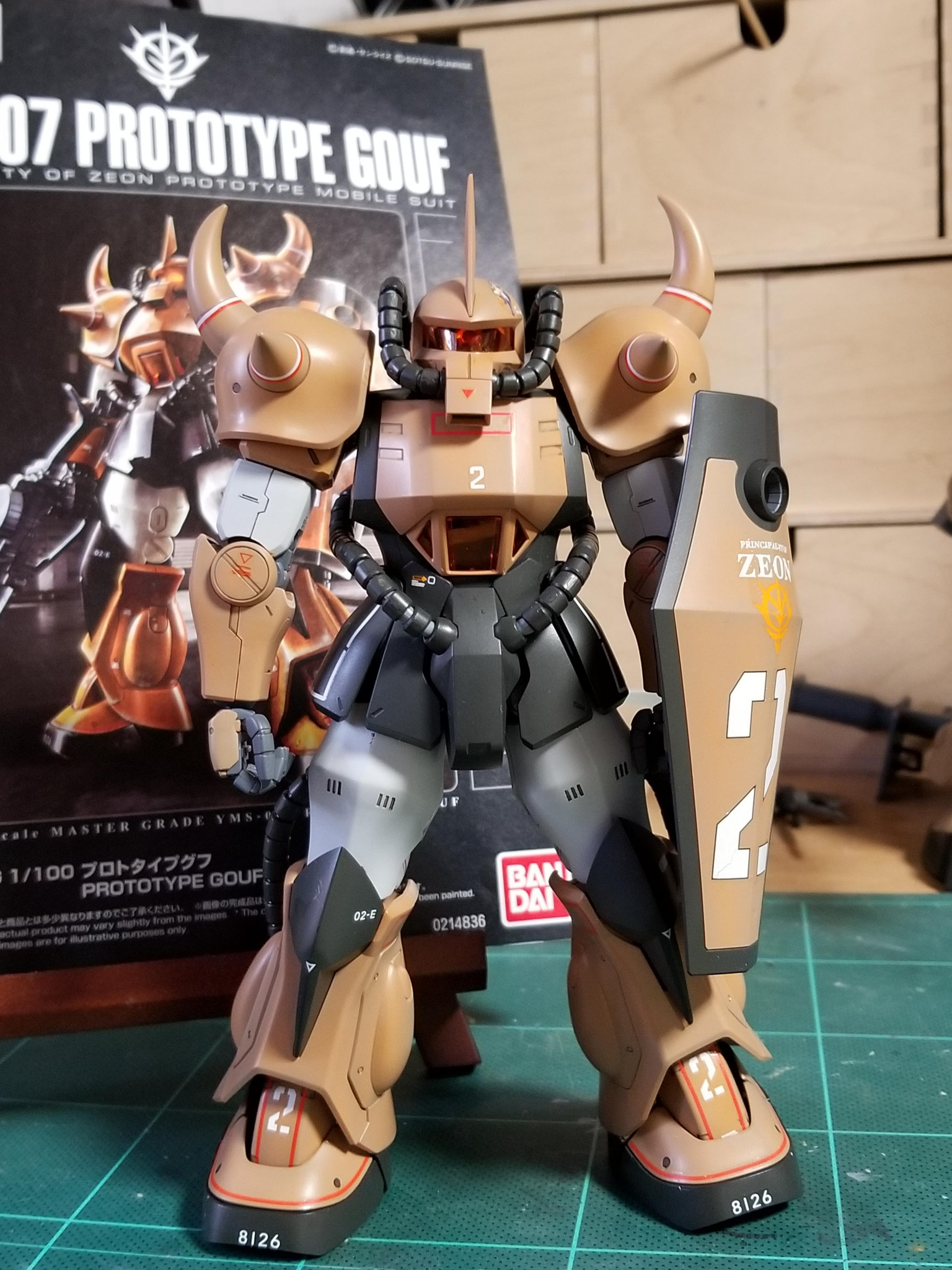 MG 1/100 YMS-07 プロトタイプグフ｜@CARGO89476325さんのガンプラ作品