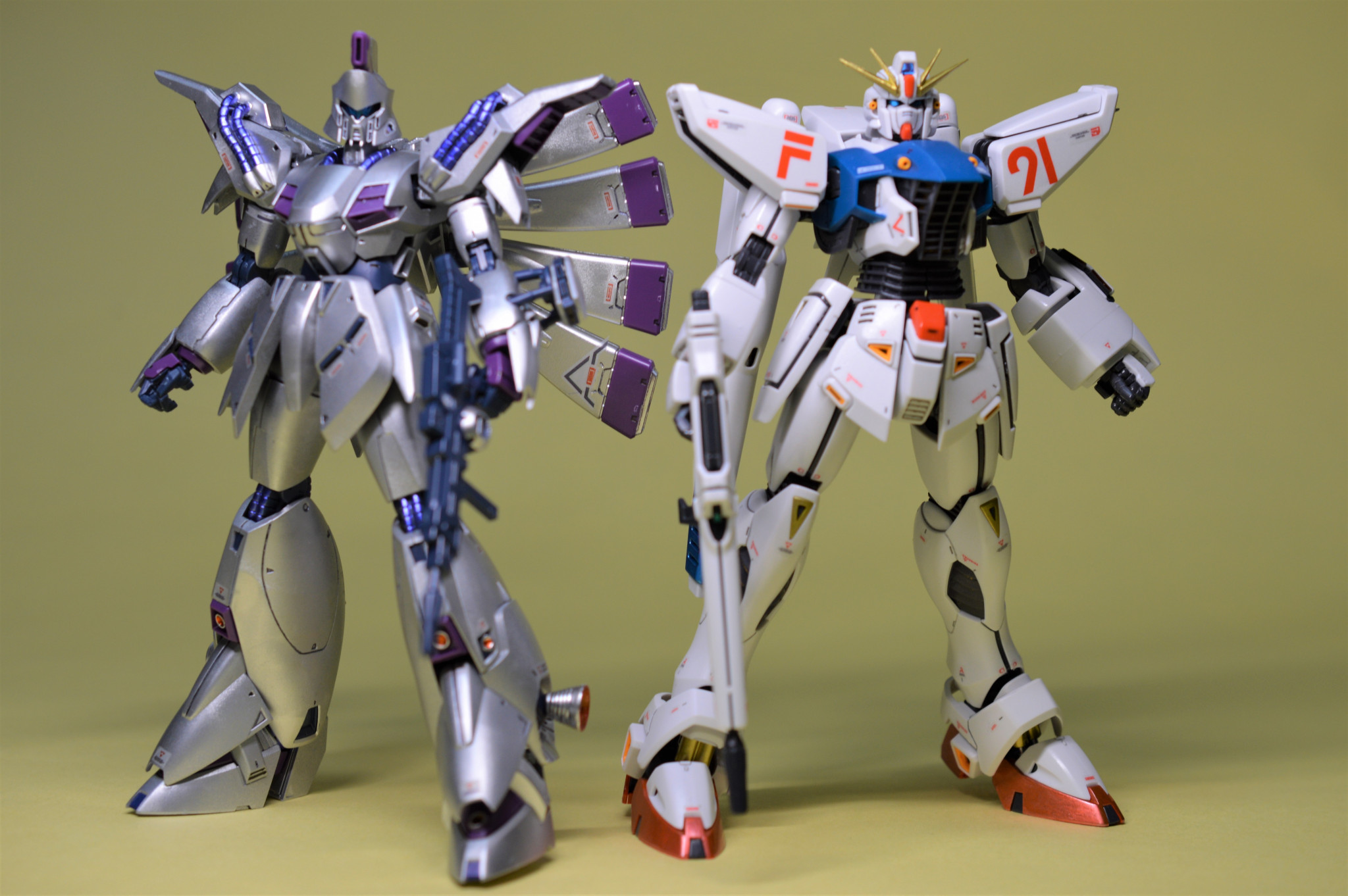 MG F91 Ver2.0&RE/100 ビギナ・ギナ｜to-yaさんのガンプラ作品｜GUNSTA