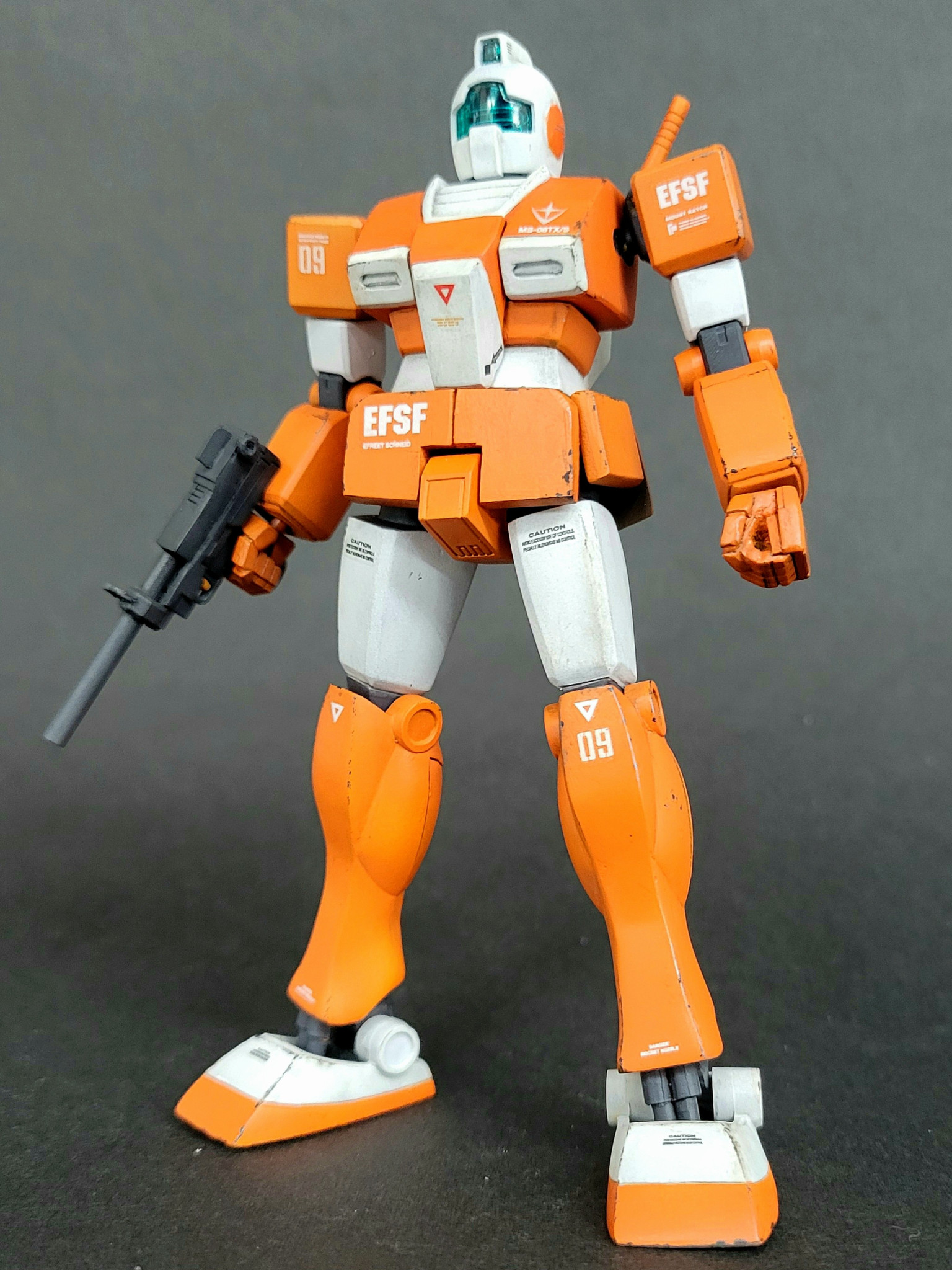 旧キット 1/144 RGM-79L ジムライトアーマー｜ランさんのガンプラ作品