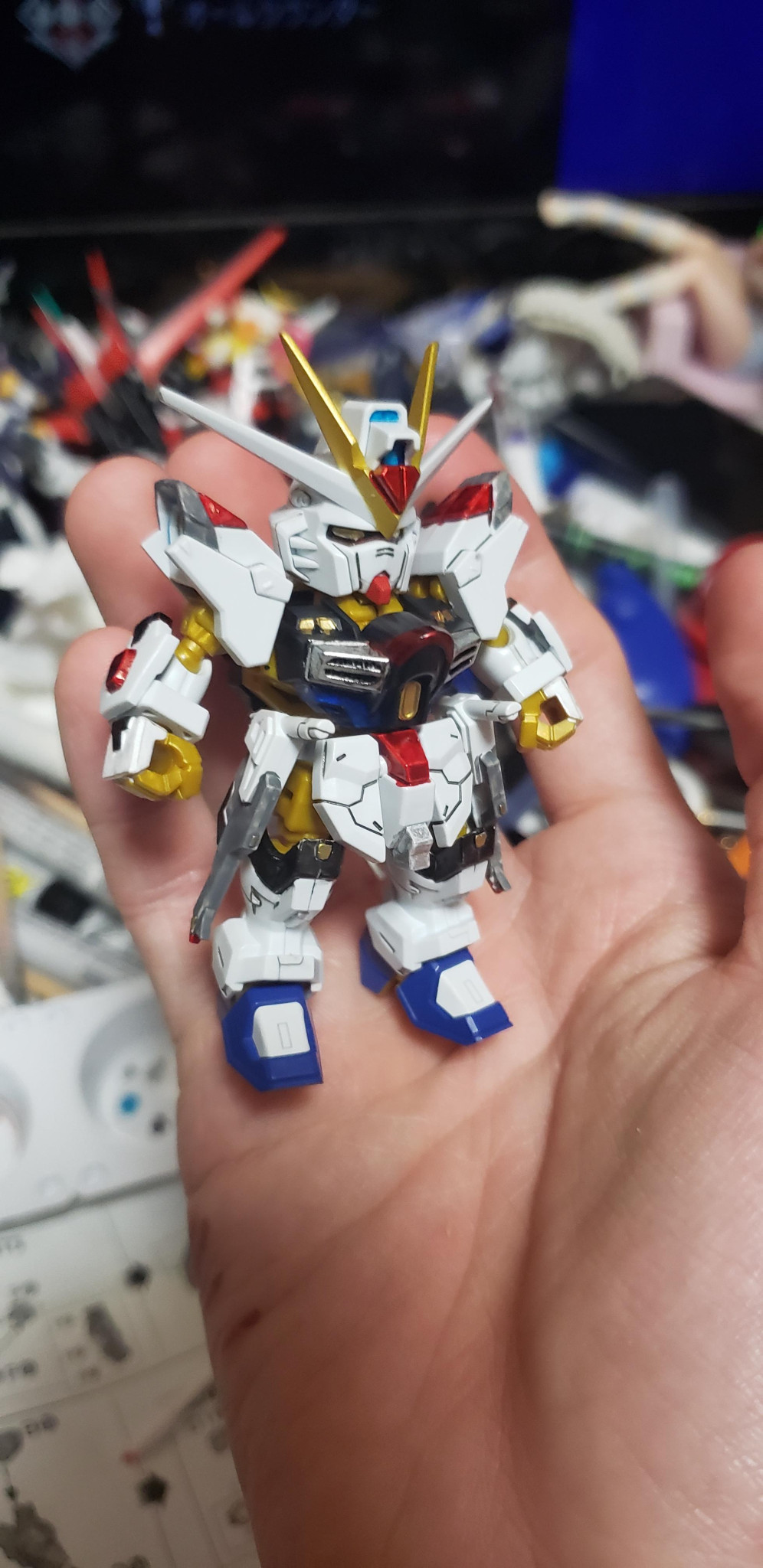 食玩 モビリティジョイントvol,8 ストライクフリーダムガンダム二式 筆