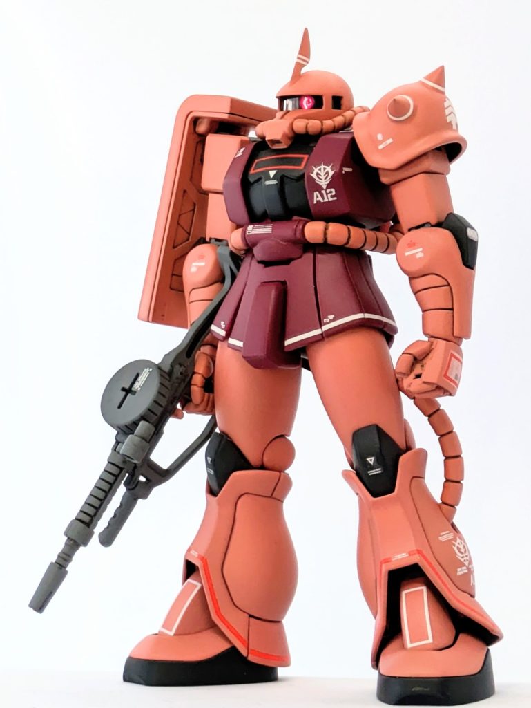 シャア専用ザク｜@Momohiki0928さんのガンプラ作品｜GUNSTA（ガンスタ）
