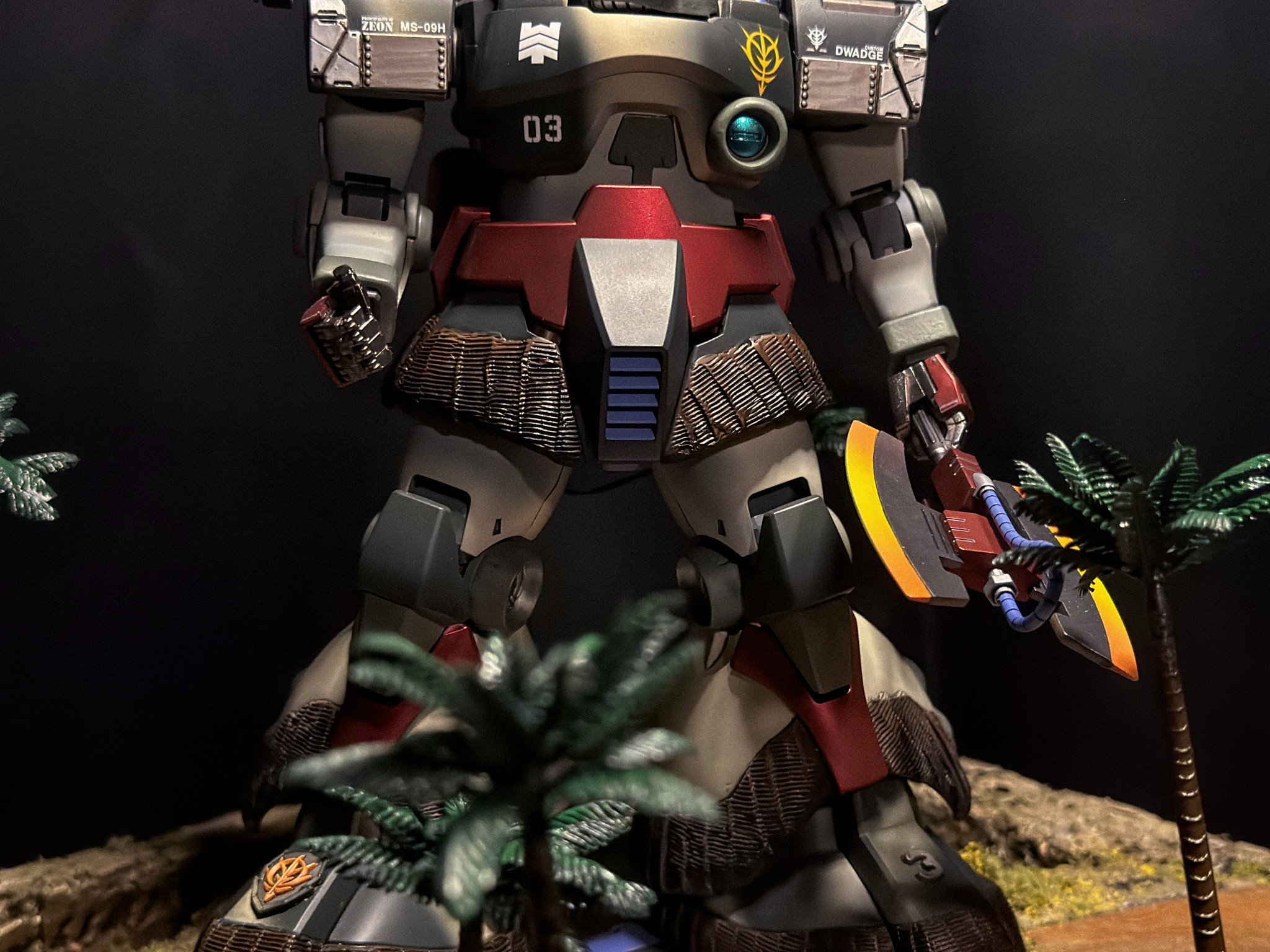 Unit #03: MG 1/100 MS-09H Dwadge Custom｜Kitted.gunplaさんの