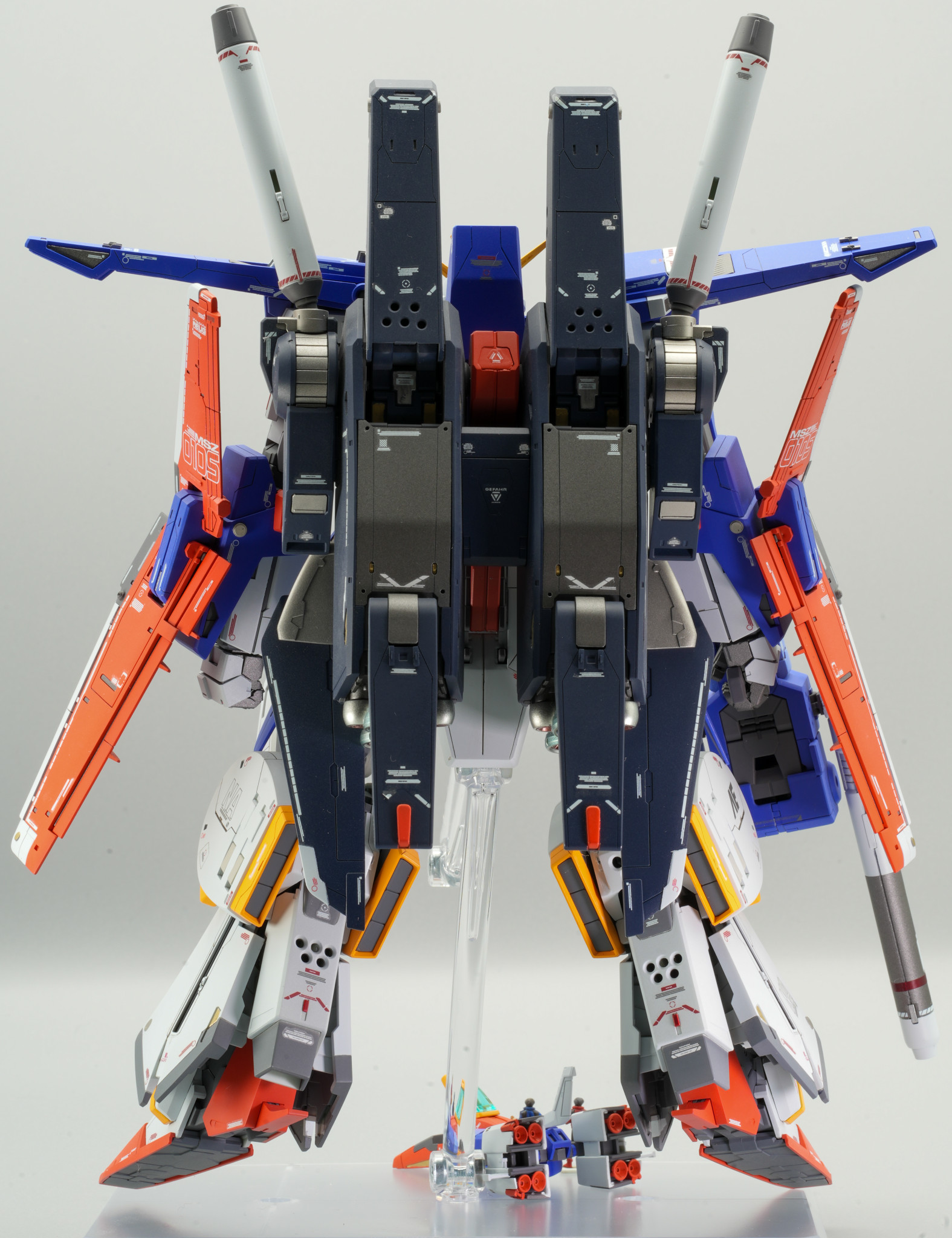 MG 強化型ZZガンダム｜kametaさんのガンプラ作品｜GUNSTA（ガンスタ）