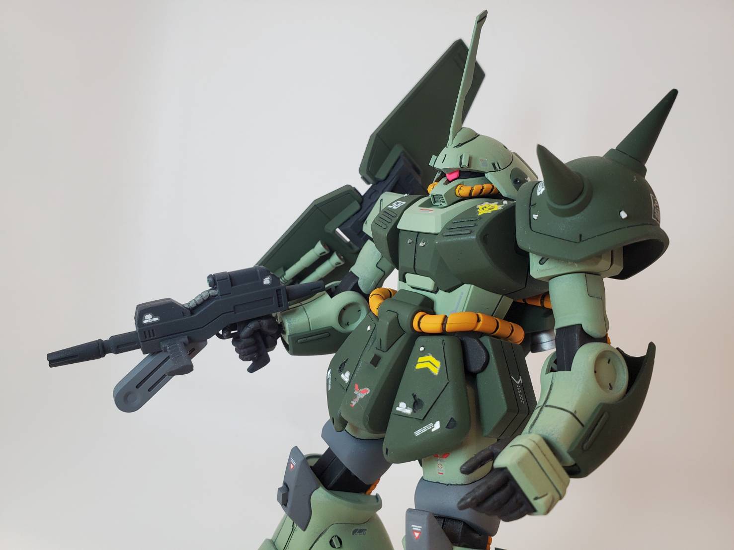 HG マラサイ 全塗装｜zassyokuさんのガンプラ作品｜GUNSTA（ガンスタ）