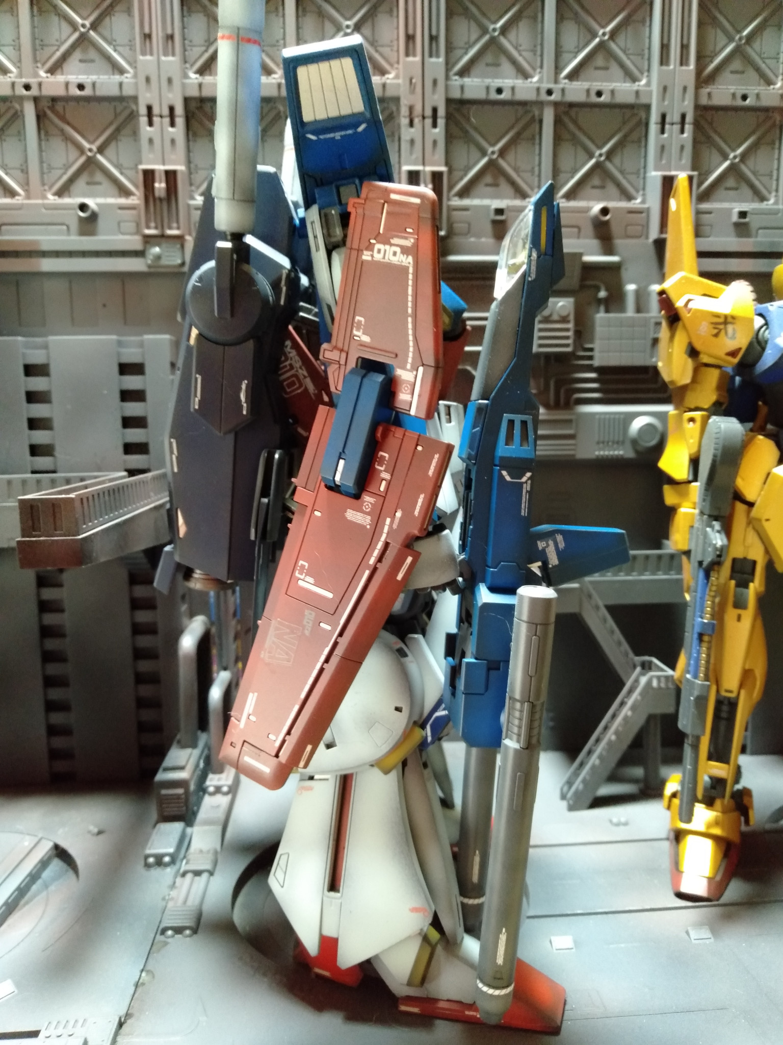 MG ZZガンダムVer.ka(アニメカラー仕上げ)｜猫親父さんのガンプラ作品