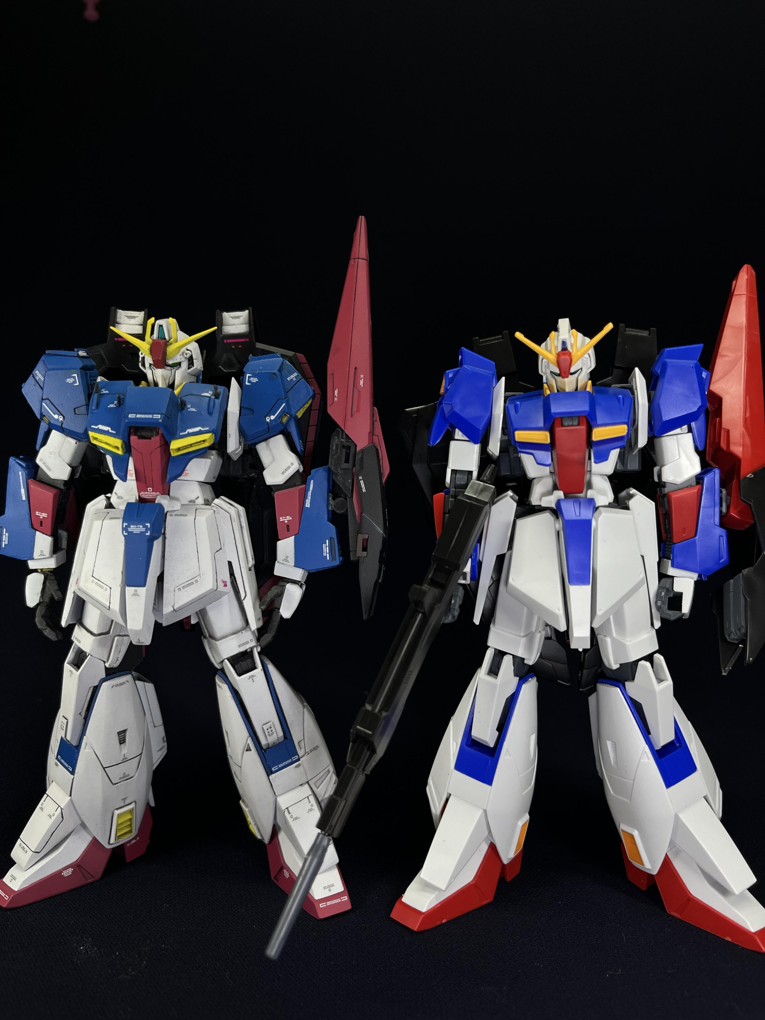 HGUC Zガンダム&RG Zガンダム ミキシング｜バロンちゃんさんのガンプラ