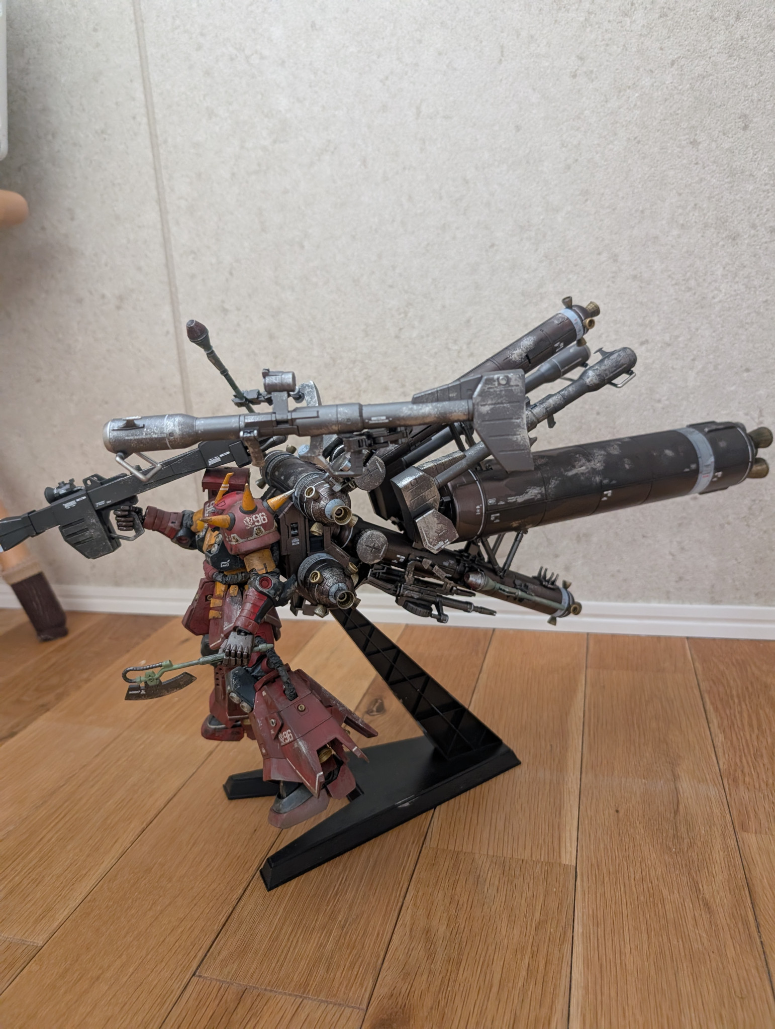 全塗装】MG 1/100 高機動型ザク“サイコ・ザク” Ver.Ka｜@mymmさんの