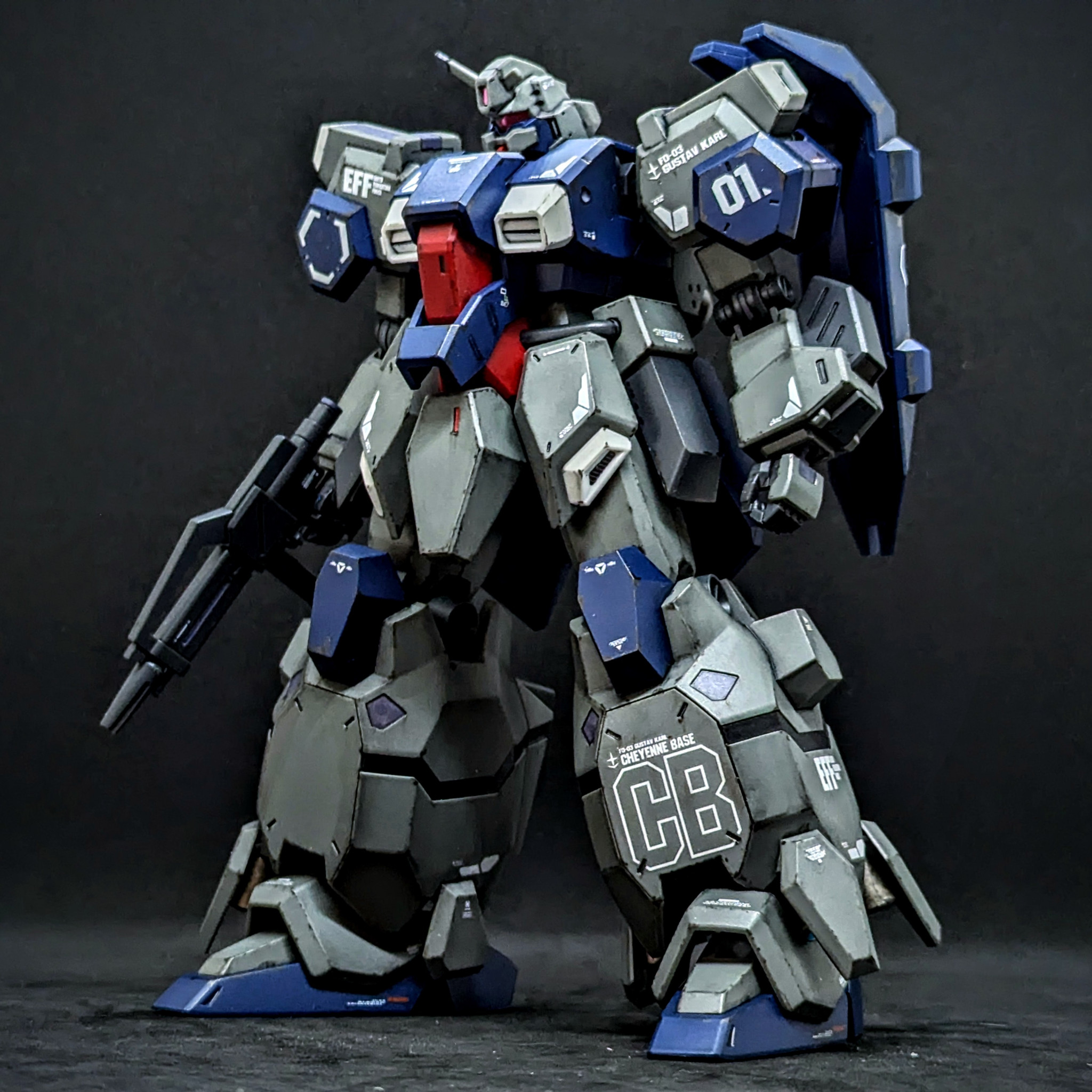 HG FD-03 GUSTAV KARL [UNICORN Ver.]｜kuro@A91さんのガンプラ作品