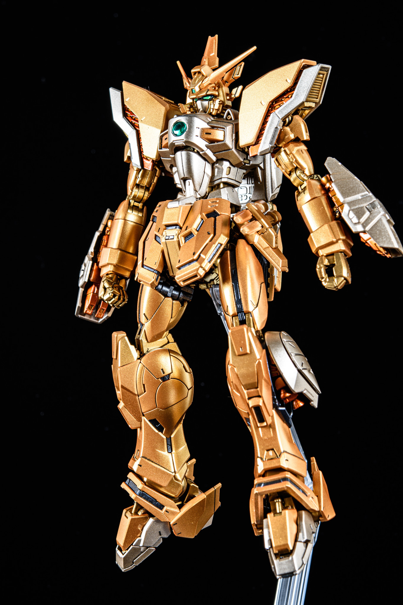 RG シャイニングガンダム ハイパーモード｜ごろうまるさんのガンプラ