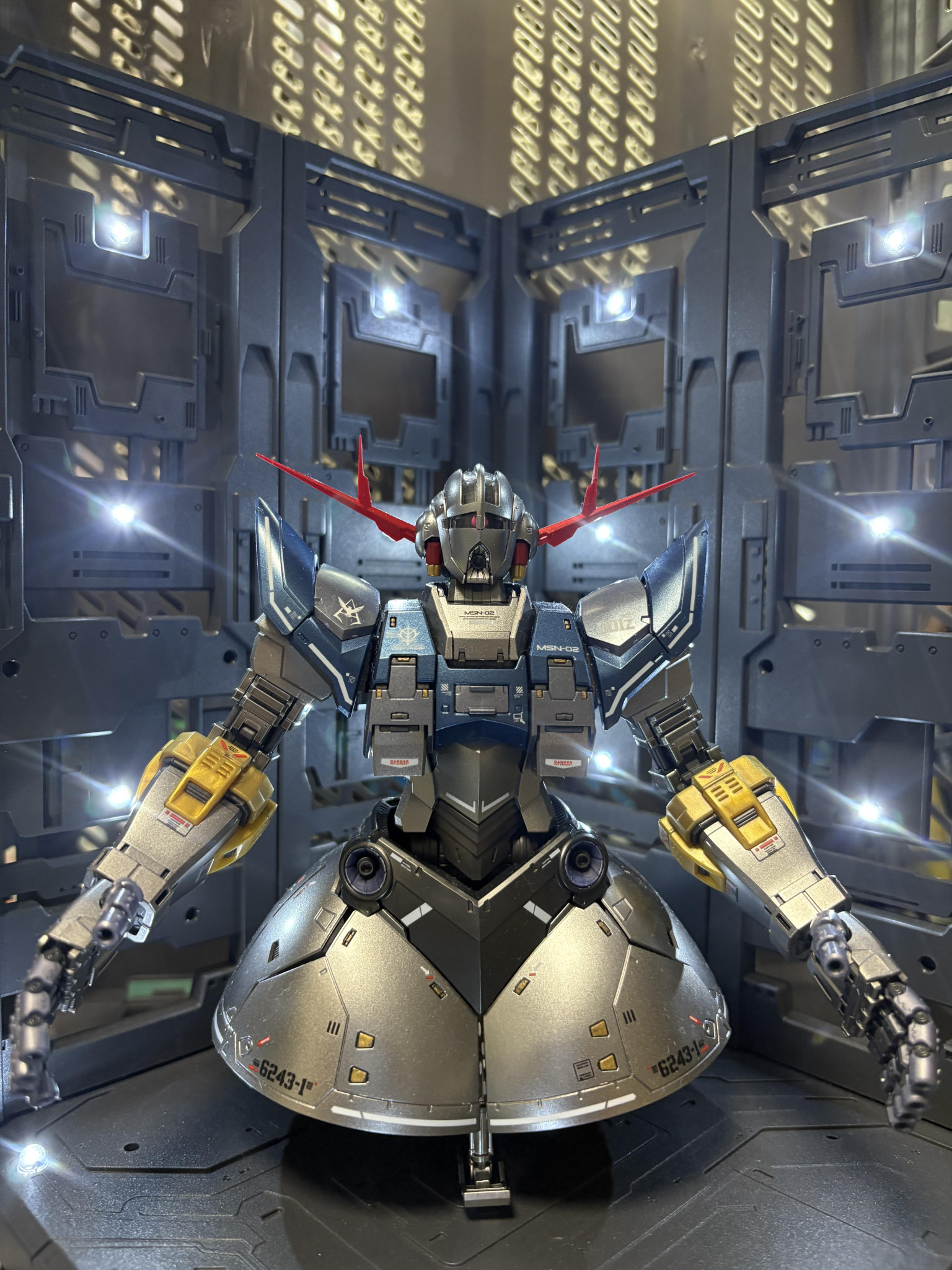 RGジオング スペシャルコーティングver｜ichamunさんのガンプラ作品