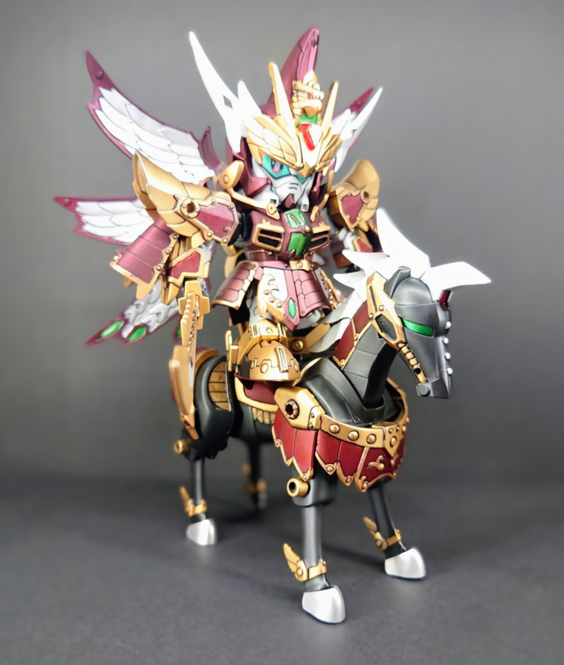 三国伝 紅蓮装 曹操ガンダム 全塗装｜三匹のMさんのガンプラ作品