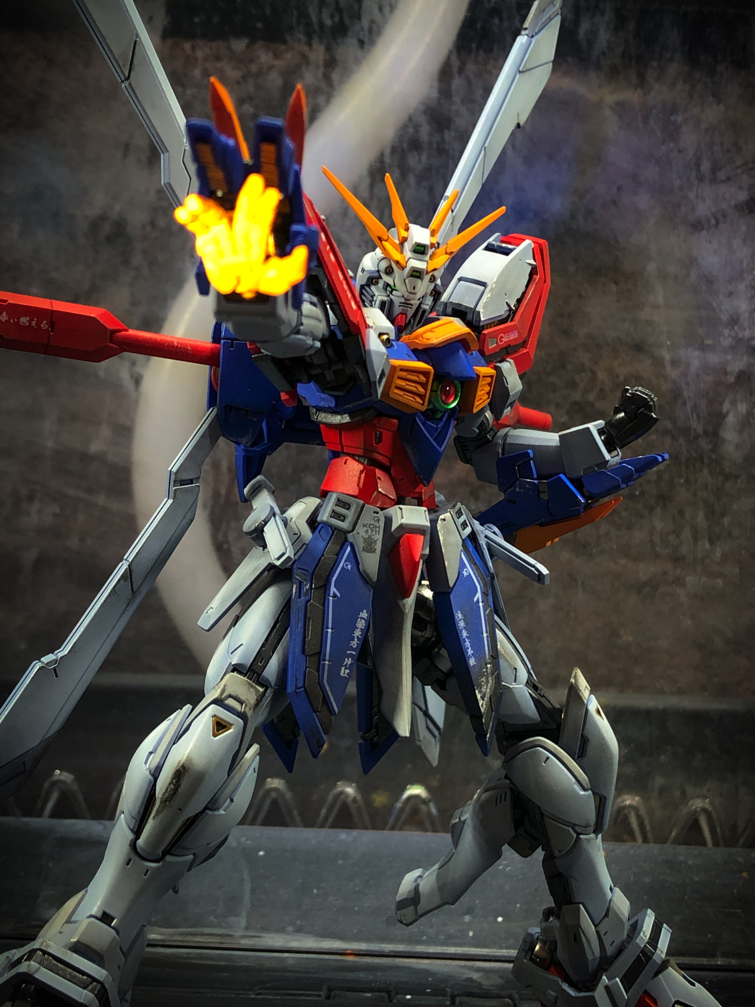 RG 1/144 ゴッドガンダム, God Gundam | 全塗装完成品｜Edicineさんの