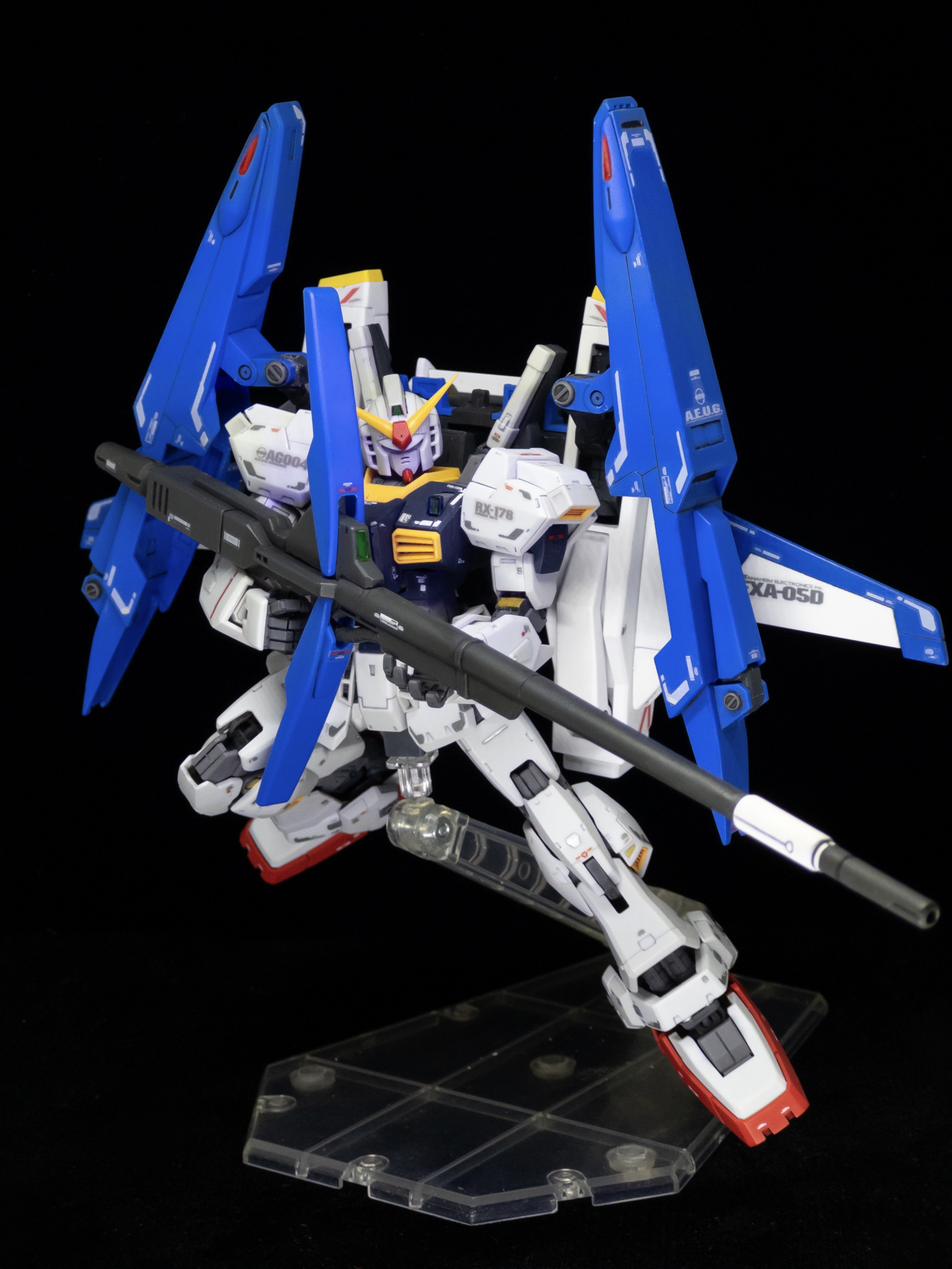 RG ガンダムMk-II(エゥーゴ仕様) + Gディフェンサー｜帽子さんの