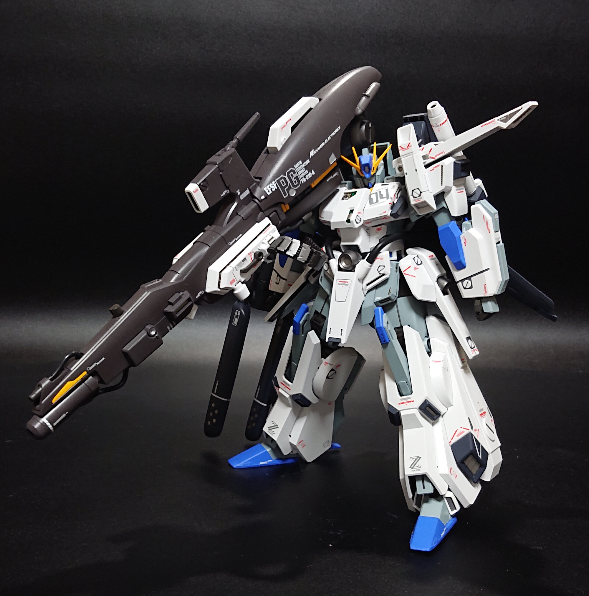 MG FAZZ Ver.KA｜KZJ95Wさんのガンプラ作品｜GUNSTA（ガンスタ）