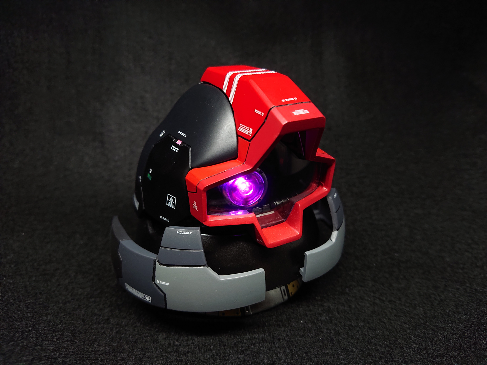 ドムヘッド 改修 全塗装｜ポンポンさんのガンプラ作品｜GUNSTA（ガンスタ）