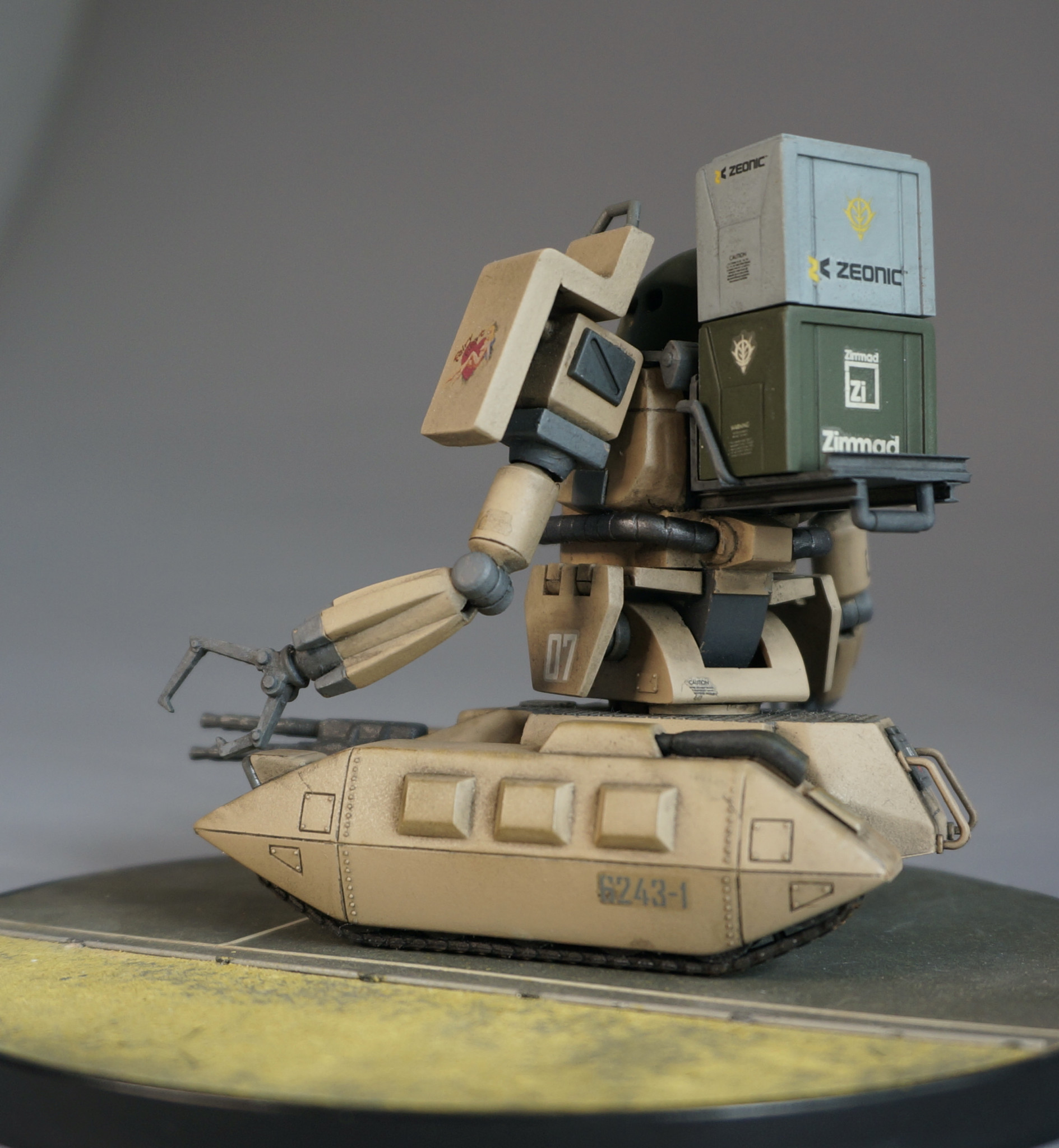 旧キットMSV ザクタンク｜ぱんきちさんのガンプラ作品｜GUNSTA