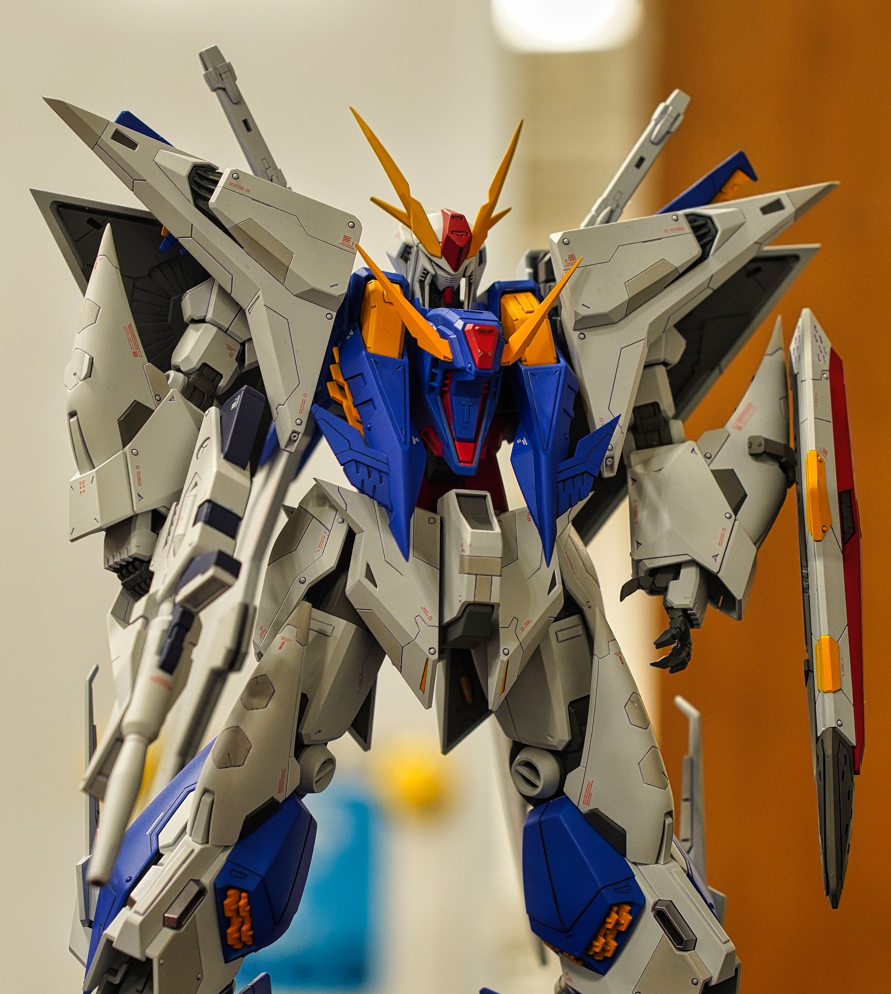 HGUC クスィーガンダム ゲームカラーver｜うぇっさいさんのガンプラ