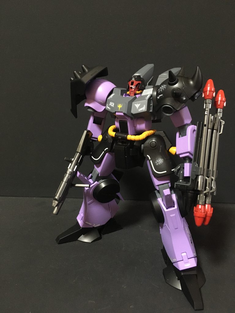 HG黒い三連星専用 ドーベン・ウルフ 後期型｜ロメオ8さんのガンプラ