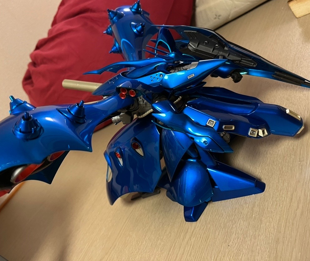 HGUC ナイチンゲール オリジナルカラーキャンディ塗装｜ootoroさんの