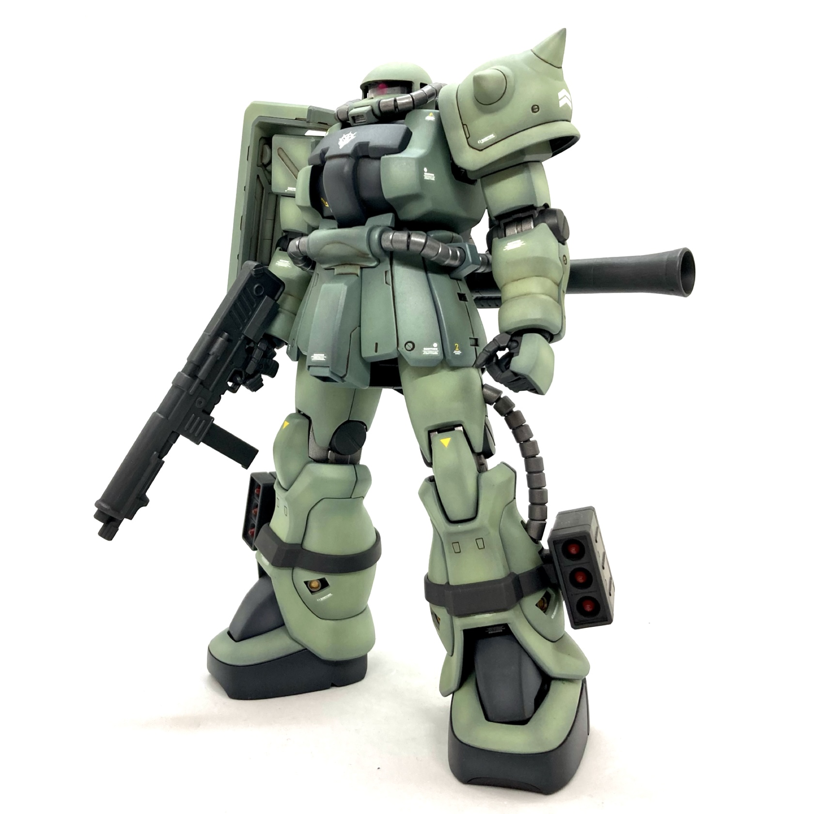 MG 1/100 MS-06F-2 ザクII F2型｜のちちさんのガンプラ作品｜GUNSTA