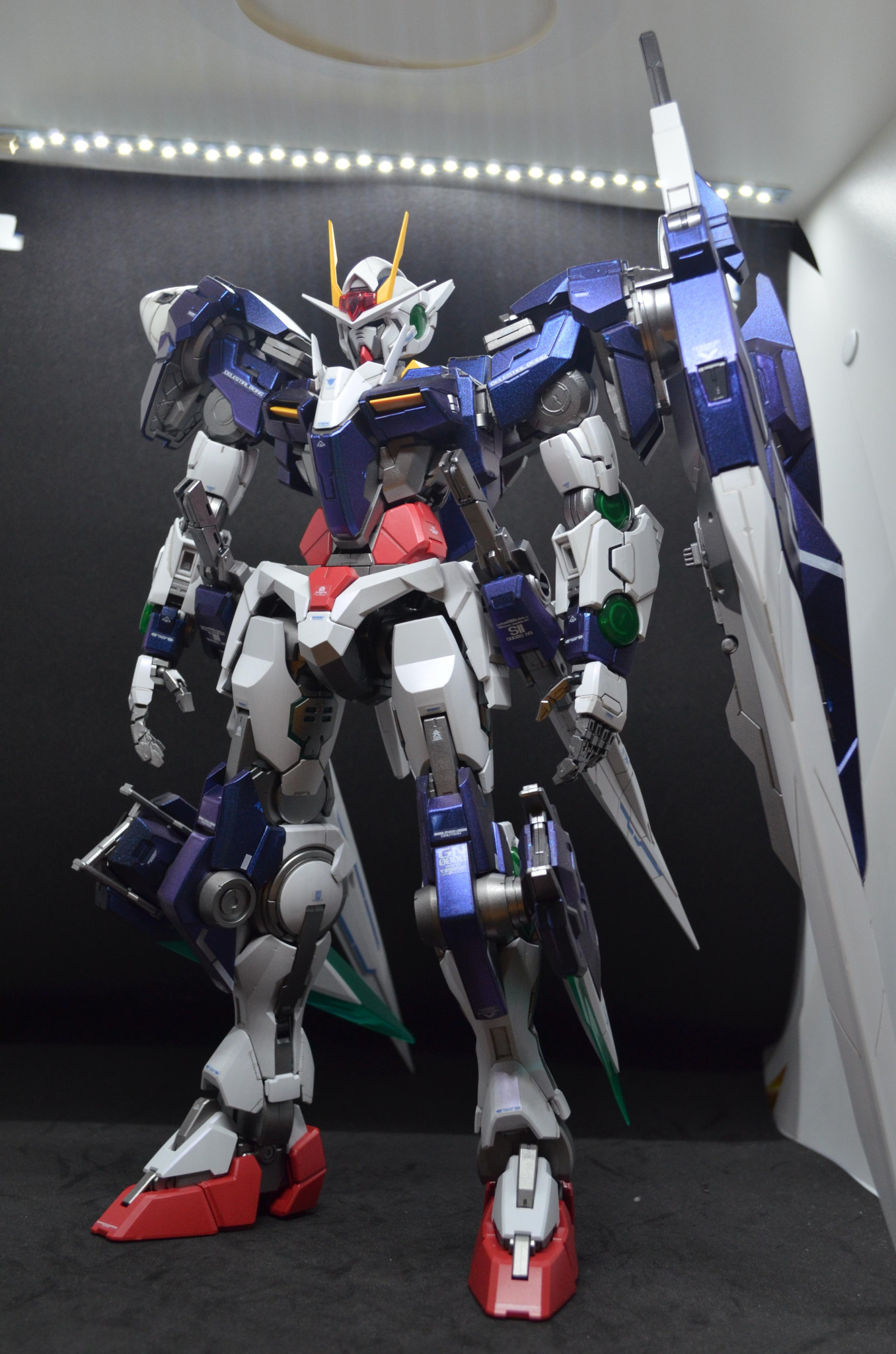 モビルスーツアンサンブル ダブルオーガンダムセブンソード 塗装品
