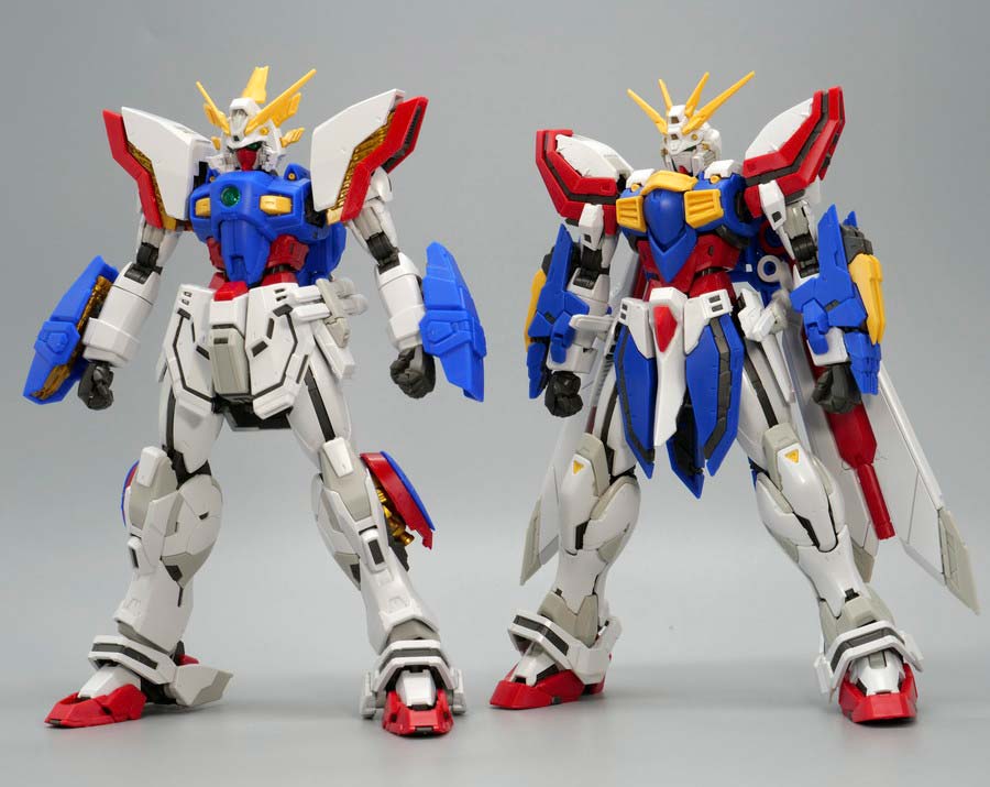 ガンプラ】RG 1/144 ゴッドガンダム レビュー | ポッチのガンプラ＋